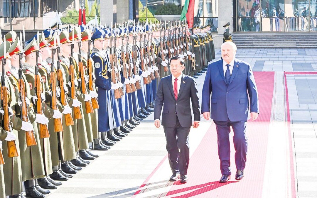 Belarus and Myanmar will continue strengthening strategic partnerships, affirms Belarusian President Mr Alexander Gregoryevich Lukashenko Senior General Min Aung Hlaing highlights benefits of strengthening Myanmar-Belarus collaboration across sectors.